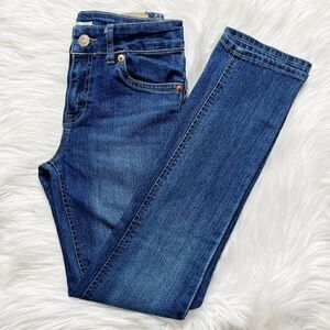 Levi's Girlfriend Skinny Jeans Denim Dark Wash Size 10